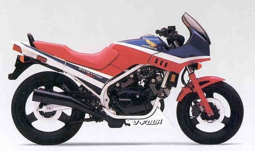 Pdf honda vf500f - honda, (84-87)