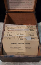 RARA scatola ricetta 8x5