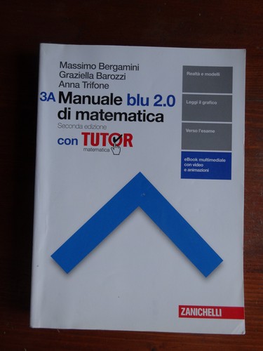 Manuale blu di matematica - blu,