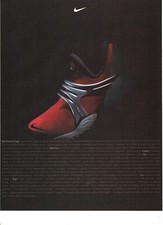 NIKE AIR Presto Cage Pubblicità Werbung 2001 Italian Magazine Advertising 28x21