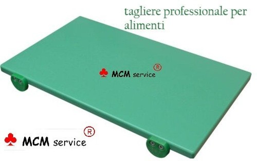 Tagliere verde 40x30x2 cm - verde,
