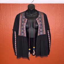 Cardigan aperto ricamato Zara