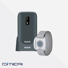 KIT BEGHELLI SLV20 PLUS CON BRACCIALE BAND SOS PLUS - TELEFONO PER ANZIANI
