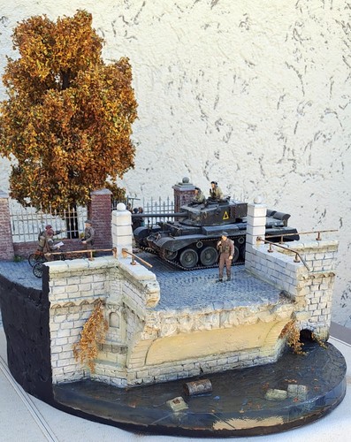 Diorama carro armato - , inglese