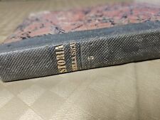 Antico Libro Storia Della