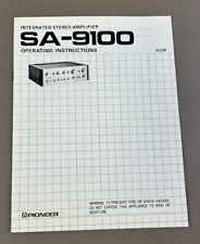 Pioneer SA-9100 Amplificatore