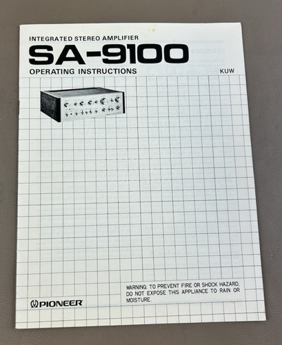 Pioneer 9100 amplificatore - pioneer,