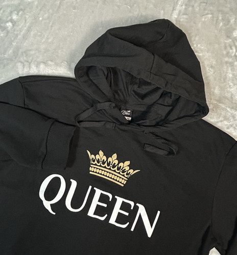 Felpa con cappuccio uomo queen - con,