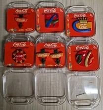 VINTAGE Spille Coca Cola Jewelry Collection+ Scatolina Vedi Foto