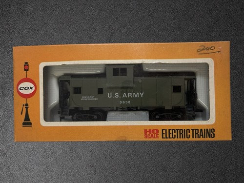 Vintage cox army caboose - vintage,