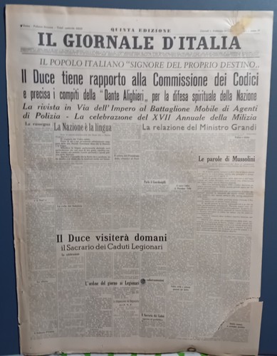 027 giornale italia - 027/40, il
