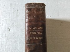 LUIGI LUCIANI - FISIOLOGIA DELL' UOMO - VOL. III - 1913 LIBRARIA