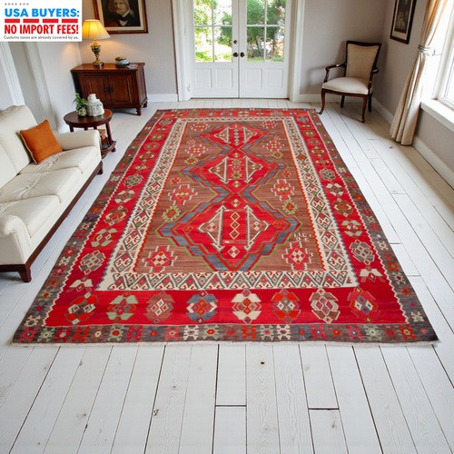 Tappeto turco vintage fatto - , a