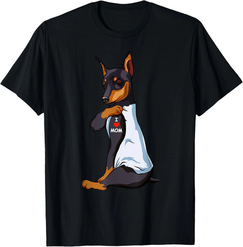 Shirt unisex love mom dog - unisex,