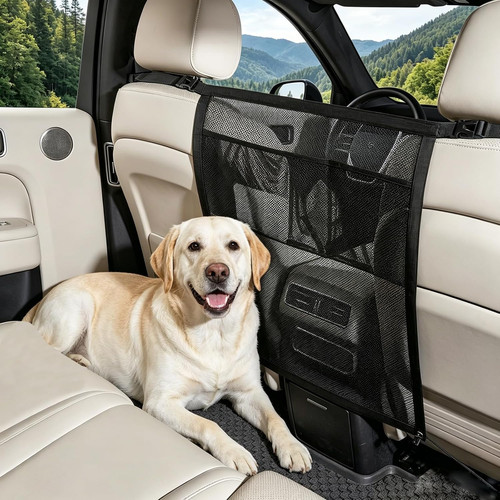 Barriera auto per - cani,