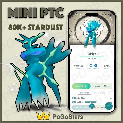 Pokémon ptc shiny dialga - go,