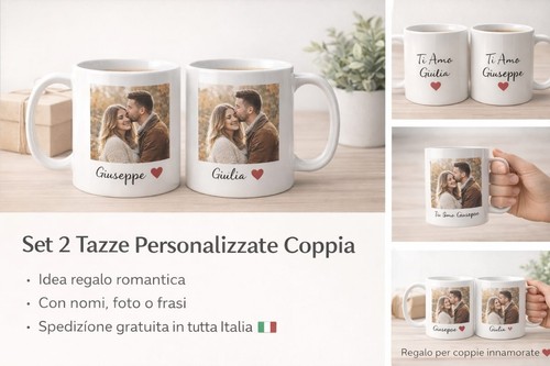 Coppia tazze san valentino - coppia,