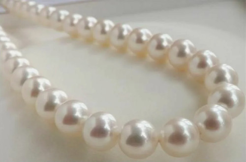 Enorme collana aaa 11mm - collana, 9-11mm
