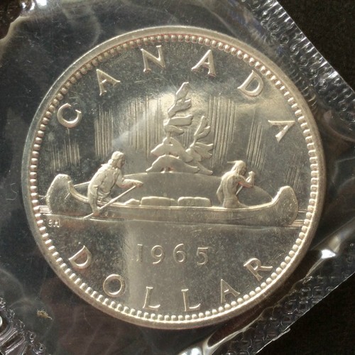 1965 canada silver - 1965, dollar