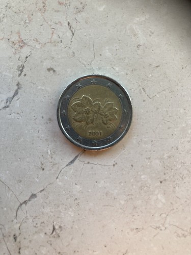 Moneta euro finlandia 2001 - 2,