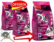 Formevet - DT3 PASTA FRESCA 150 gr  Topicida Veleno per Topi Ratti Arvicole ecc