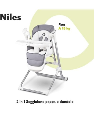 Sdraietta più seggiolone - sdraietta,