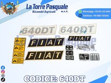 ADESIVI DECALCOMANIA TRATTORE