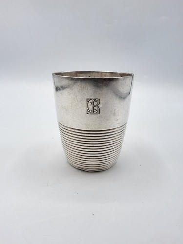 Timbale métal argenté - argenté, de