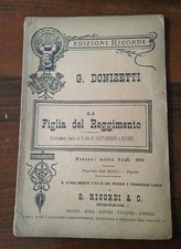 LA FIGLIA DEL REGGIMENTO - G