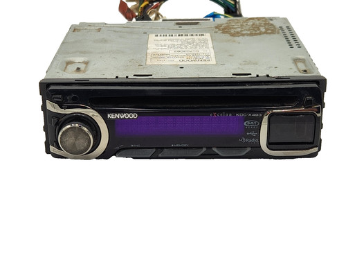 Kenwood receiver kdc x493 - kenwood,