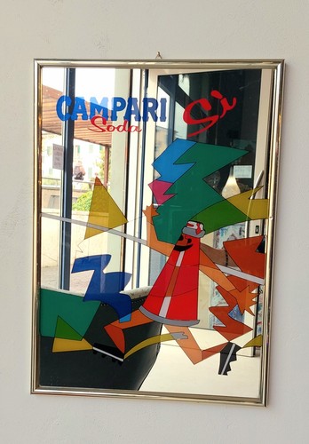 Specchio pubblicitario campari - specchio,