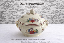 Soupière Sarreguemines