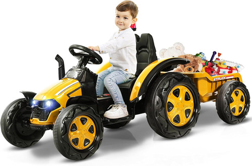 Trattore elettrico per bambini - elettrico,