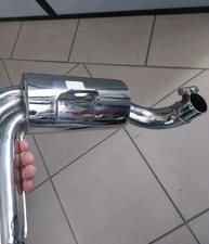 Marmitta pari al nuovo acciaio inox doppio tubo Abarth Per Piaggio Vespa