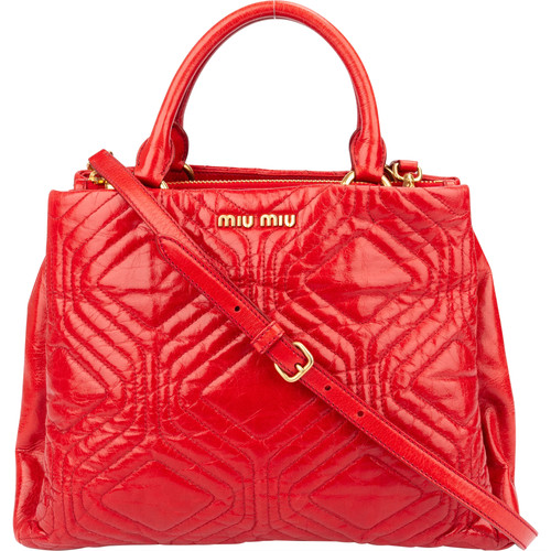Borsa mano miu quilted - a,