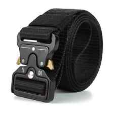 Cintura Nera tattica da Uomo Regolabile Caccia Sport