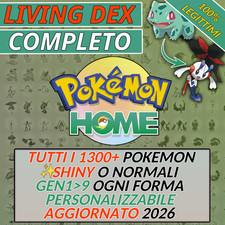 🇮🇹  1300+ POKEMON - HOME