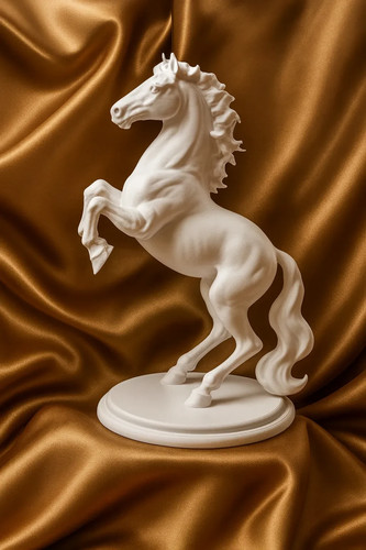 Statuina cavallo stampata - , in