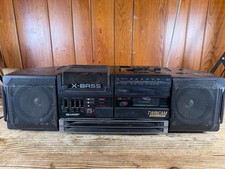 Sharp WQ-T354 Boombox Twin Cam