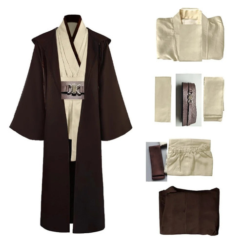Costume cosplay jedi obi - jedi, wan
