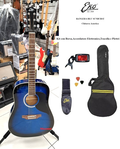 Eko ranger chitarra acustica - chitarra,
