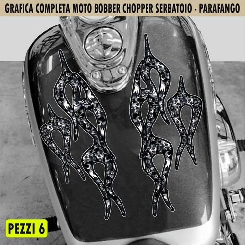 Kit adesivi moto serbatoio - moto,