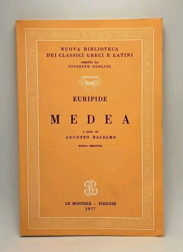 Medea euripide a cura - -,