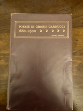 Giosuè Carducci, Poesie