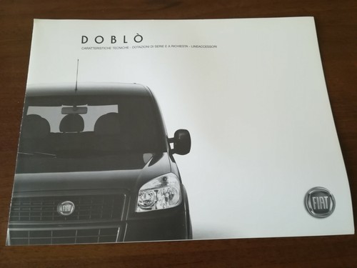 Fiat doblo vecchio depliant - fiat,