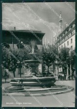 Milano Città Fontana Foto FG cartolina KV8162