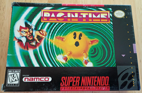 Snes pac time 1994 super - snes, pac-in-time