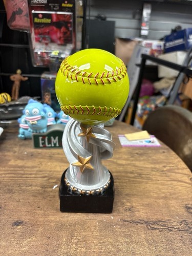 Trofeo softball resina - trofeo, in