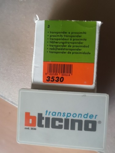 Bticino 3530 3540 - 3530, badge