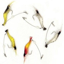 5x esche finte gamberetti